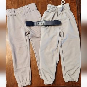 Baseball Pants and Belt Set XSmall